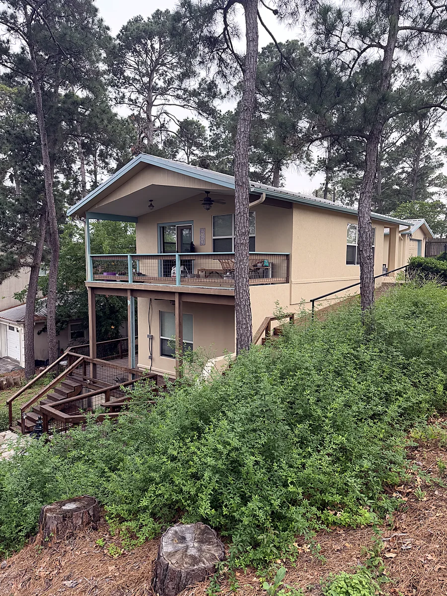 Hillside Austin home after full exterior refresh by V&S Painting